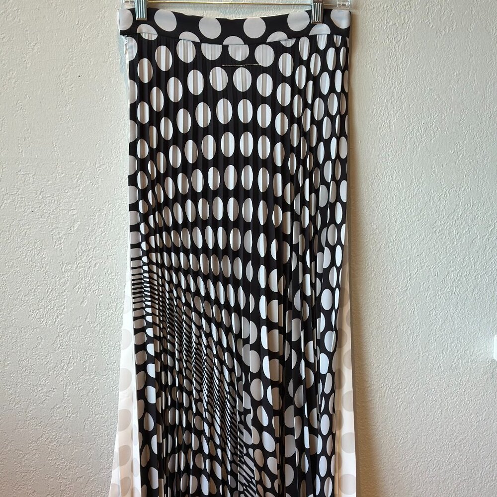 MM6 Polka Dot Pleated Skirt NWT - Picture 6 of 9